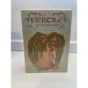 Fertile Affirmations Boxed Affirmation Card Set by Windy Ezzell